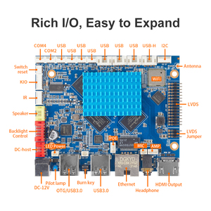 Liontron Rockchip RK3399 Single Board <strong>Computer</strong> ARM Embedded Industrial IoT Motherboard All in one PC <strong>linux</strong> <strong>operating</strong> <strong>system</strong> - Product Image 6