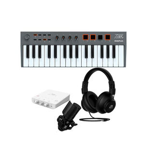 Midiplus Tiny + 32 Key Portable Mini Electronic Sound <strong>Controller</strong> Braided <strong>Midi</strong> Keyboard USB <strong>MIDI</strong> Keyboard Electronic Organ - Product Image 1