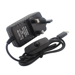Power Supply 5V 3A Type-C Power Adapter with ON/OFF Switch EU US UK AU Charger for RPI 4 Model B for <strong>Raspberry</strong> <strong>Pi</strong> 4 Model B - Product Image 3