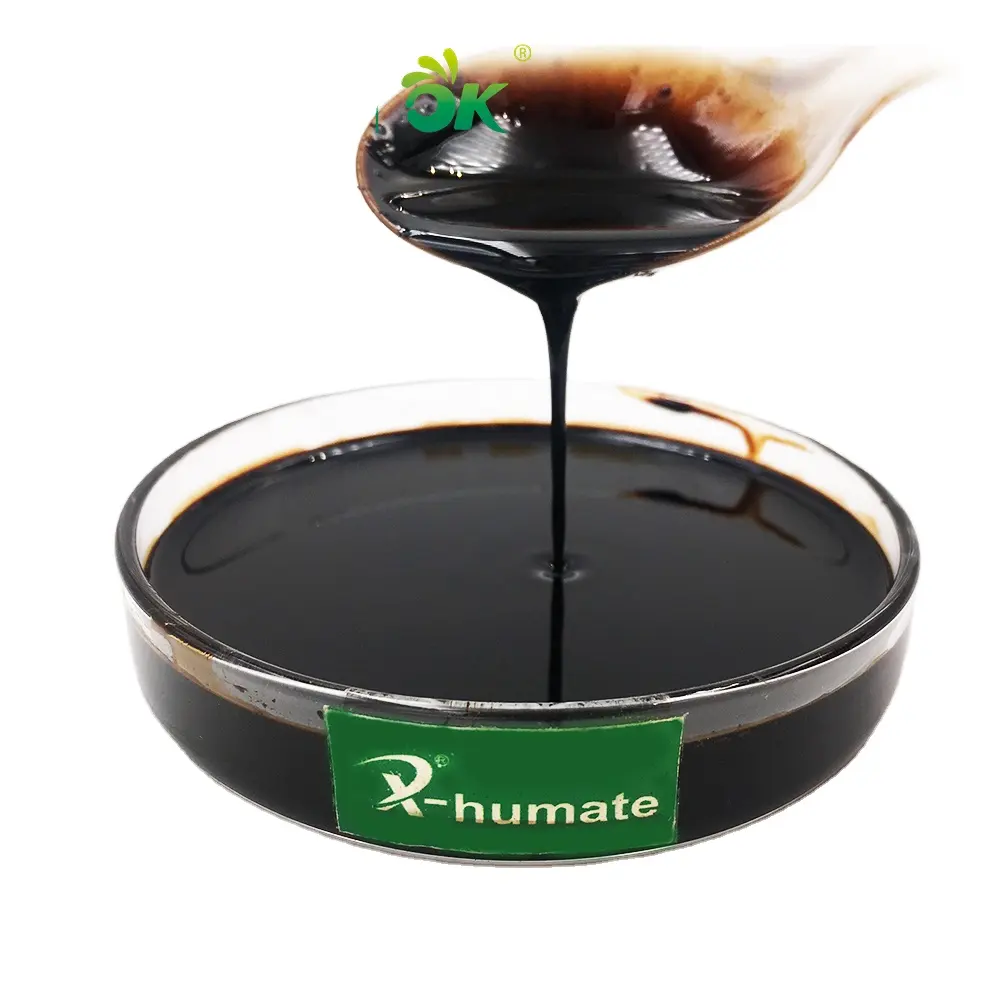 X-humate de alta calidad, buen precio, ácido húmico natural, ácido húmico líquido