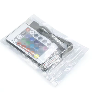 USB 24 кнопки RGB Светодиодные полосы управления с двумя разъемами инфракрасный DC 12 В 24 В 5 В диммер для светодиодного освещения проектов - Product Image 6