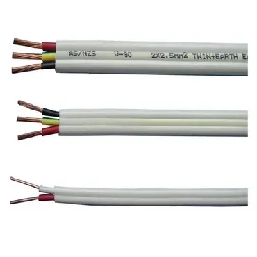 Cable plano TPS 3C + E 1,5 MM 4MM 2,5 MM 6MM Cable eléctrico aislado a tierra doble y a tierra como/NZS 5000,2