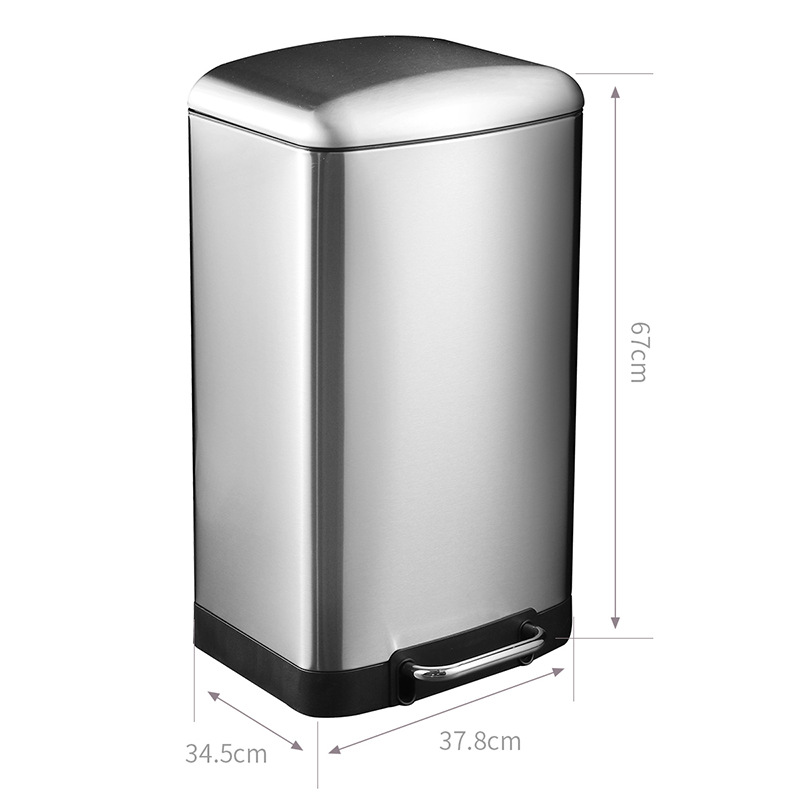 Couverture de pain 40L en acier inoxydable