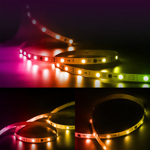 WS2811 RGB Адресуемая Светодиодная лента 12 В 24 В пиксель RGBIC цифровая Беговая Мечта Цвет SPI SMD 5050 DMX смарт-2811 светодиодные полосы света - Product Image 1