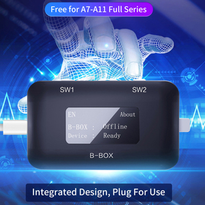 Кабель JC B-BOX C3 DFU Box Window DCSD для IOS A7-A11 один ключ фиолетовый режим для IPhone и IPad модификация Syscfg данные Чтение запись