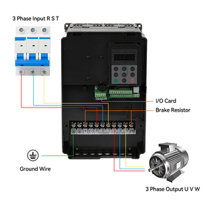 CKMINE 2.2kW 220V 3 <strong>Phase</strong> <strong>Input</strong>/Output VFD AC <strong>Drive</strong> Open Loop Elevator Control <strong>Variable</strong> <strong>Frequency</strong> <strong>Drive</strong> - Product Image 4
