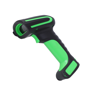 Lector de código de barras industrial resistente | Escáner de código QR 1D/2D con manos libres y escaneo automático | BT inalámbrico de largo alcance - Product Image 1