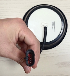 1900000006 24V <strong>LED</strong> 4&quot; Round Stop Turn Tail Light with Grommet <strong>QL</strong>-5024 - Product Image 4