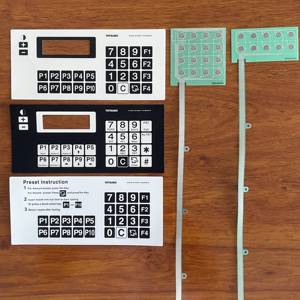 Teclado numérico de alta calidad PET Tatsun para teclados dispensadores de combustible de gasolineras - Product Image 1