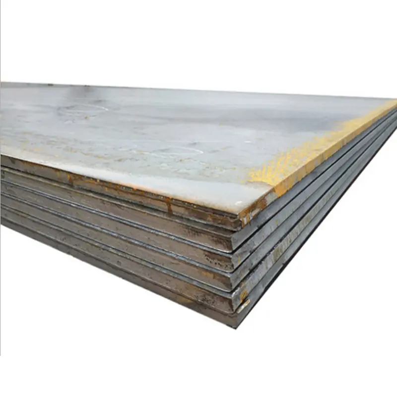 Precio barato ASTM A36 S235 A105 Placa de carbono laminada en caliente suave Larsen pila de chapa de acero para Material de construcción