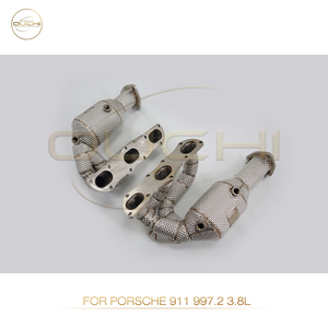 אוצ 'י פליטה סעפת עבור porsche 911 997.2 carrera s/carrera <span class=keywords><strong>4</strong></span> ג' טים 2009 + 3.8l מערכת מתיש נירוסטה
