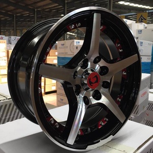 Rayone tekerlekler 536 15x7 inç 4 delik yolcu araba alaşım jantlar 4x100 4x114.3 - Product Image 4
