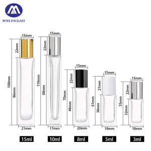 Cao cấp sang trọng <span class=keywords><strong>Roll</strong></span>-<span class=keywords><strong>On</strong></span> chai 3ml 5ml 10ml 15ml bỏ túi có kích thước thủy tinh bơm lại xi lanh nhỏ nước hoa tinh dầu container - Product Image 6