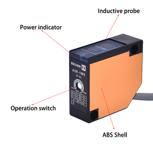 BXUAN 3M Distancia de detección Interruptor de sensor óptico Sensor de foto IR cuadrado con interruptor fotoeléctrico de haz de salida de relé - Product Image 4