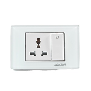 Sanshe 120 fonksiyon parçası 16A 3 gang 2 yollu elektrik ışık anahtarı - Product Image 2