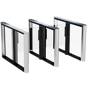 Alumínio Alloy Arábia Saudita Gym Security Turnstile Gate com Facial Plamprint Recognition Turnstile Mecanismo