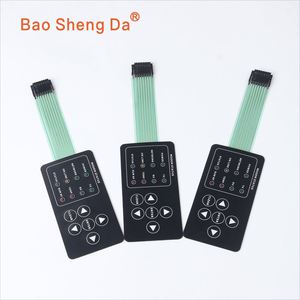 耐用的防尘防水薄膜键盘，集成发光二极管控制成本效益高的键盘和键盘
