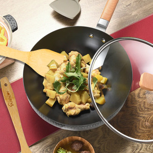 Tre nấu ăn đồ dùng đặt thìa gỗ & thìa gỗ, 6-Piece thìa gỗ để nấu ăn là dành cho nhà bếp - Product Image 5