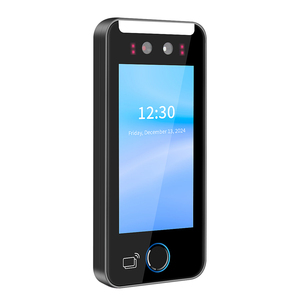 Asia Teco World Debut 5 pulgadas 5000 usuario TCP/IP WIFI Tuya App Reconocimiento facial dinámico Control DE ACCESO Máquina DE ASISTENCIA Huella digital - Product Image 1