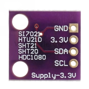 Módulo electrónico de humedad y temperatura, sensor T/H de alta precisión, GY-213V-HDC1080, serie GY - Product Image 2