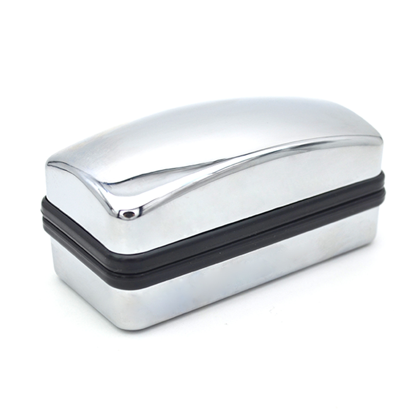 silver platic box