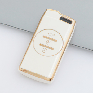 Premium yumuşak TPU araba anahtarı durum kapak kabuk için Chery EXEED TX VX LX LX Fulwin Bonus çok Forza J2 Celer Envy halka çanta anahtarlığı - Product Image 1