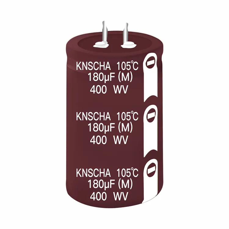 Capacitor eletrítico de alumínio knscha, 1500uf 200v 1500uf 400v fábrica de capacitadores eletrolíticos