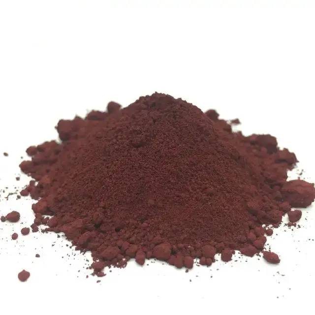 Precio de fábrica Fe2O3 polvo rojo óxido de hierro negro amarillo verde marrón pigmentos para cosméticos