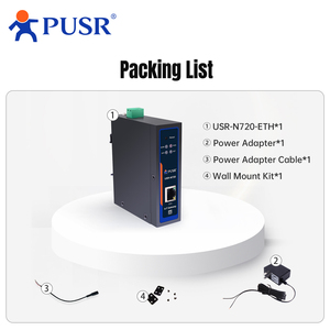 PUSR Edge Computing IoT Gateway <strong>Protocol</strong> Conversion Data Encryption Modbus DL645 to MQTT Json RS485 to Ethernet USR-N720-ETH