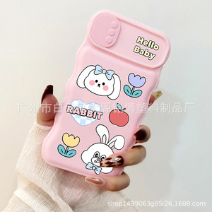เคสโทรศัพท์ลายกระต่ายลายคลื่นขนาดใหญ่สำหรับ iphone13เคสโทรศัพท์ Apple 14 - Product Image 2