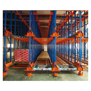 Doppio profondo Pallet Rack di stoccaggio In acciaio sistema di scaffalature navetta Rack navetta Drive nel sistema di Racking dal fornitore della Cina - Product Image 5