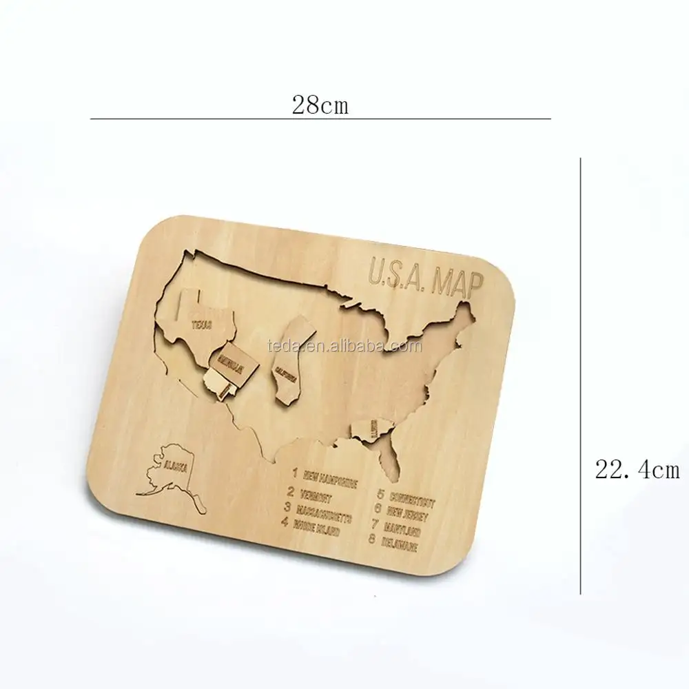 Jigsaw puzzle untuk dewasa, mainan hadiah seni bisnis kreatif berbeda, rakitan diy 3d kayu kapal udara produsen peta kayu di dagu
