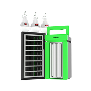 Kit de generador de energía solar portátil Sistema solar pequeño para uso doméstico con luz de camino - Product Image 1