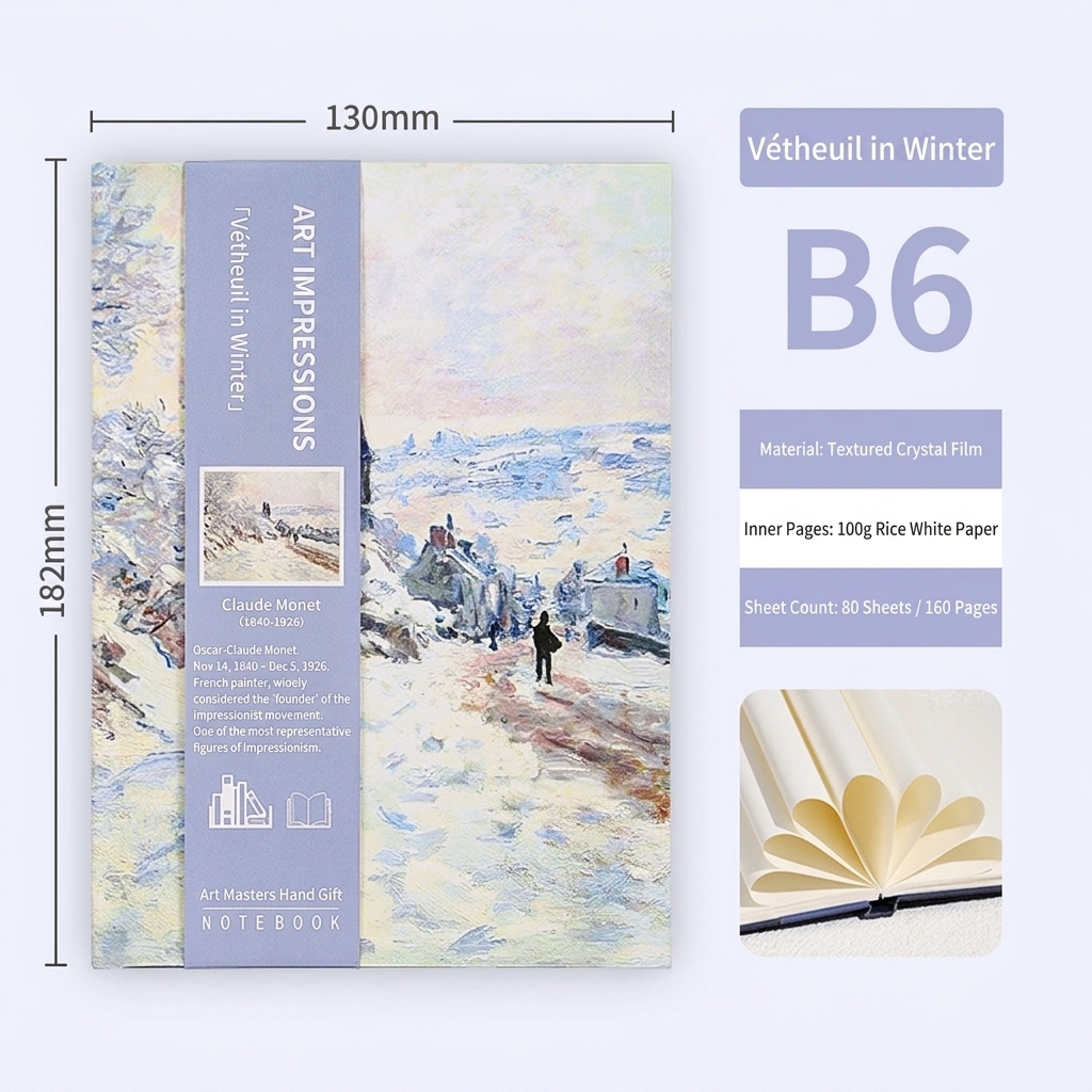blue Winter in witney-b6-100g-80 sheets