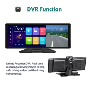 Zmecar PND 10.26 "スマートスクリーンAndroidカーラジオステレオAndroid自動WIFI BT GPS 4G FMMP5プレーヤーカースクリーンポータブルCarPlay - Product Image 4