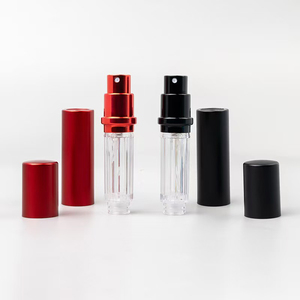 Remplissage de fond de luxe 5ml vaporisateur de parfum coque en métal aluminium PETG doublure pour conteneur d'emballage de parfum réutilisable - Product Image 1