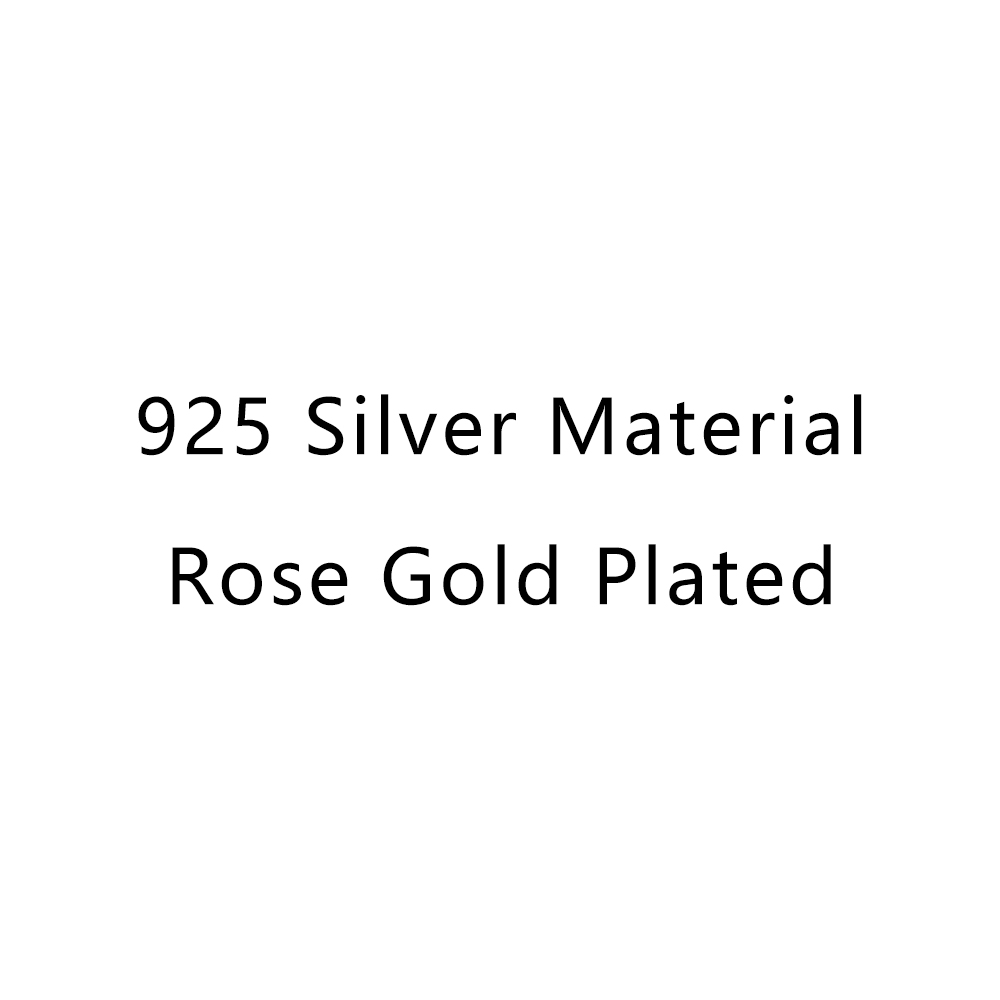 Plata-chapado en oro rosa