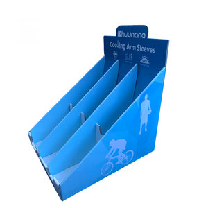 Tùy chỉnh hiện đại thân thiện với môi cho kraft giấy tầng thang Kệ Countertop/Tabletop tông véc ni PDQ đứng dễ dàng lắp ráp - Product Image 2