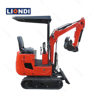Mini ekskavatör yükleyici 1.0 Ton Mini yükleyici paletli ekskavatör yükleyici makine inşaat veya Form için - Product Image 1