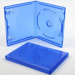 Şeffaf mavi temizle mavi yedek kılıf için PS4 PS5 oyun CD disk yedek kutu CD kabuk P5 oyunları için saklama kutusu - Product Image 3