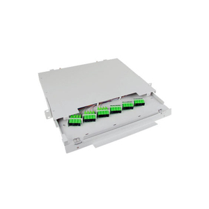 12 24 48 72 96 144コアODFユニットボックスドア付きLC SC FCアダプタ電気通信光ファイバボックスWiFiネットワーク用 - Product Image 1