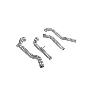 ระบบไอเสียบนถนน YT พร้อมเกราะกันความร้อนสำหรับ G63 W464 Mercedes-Benz