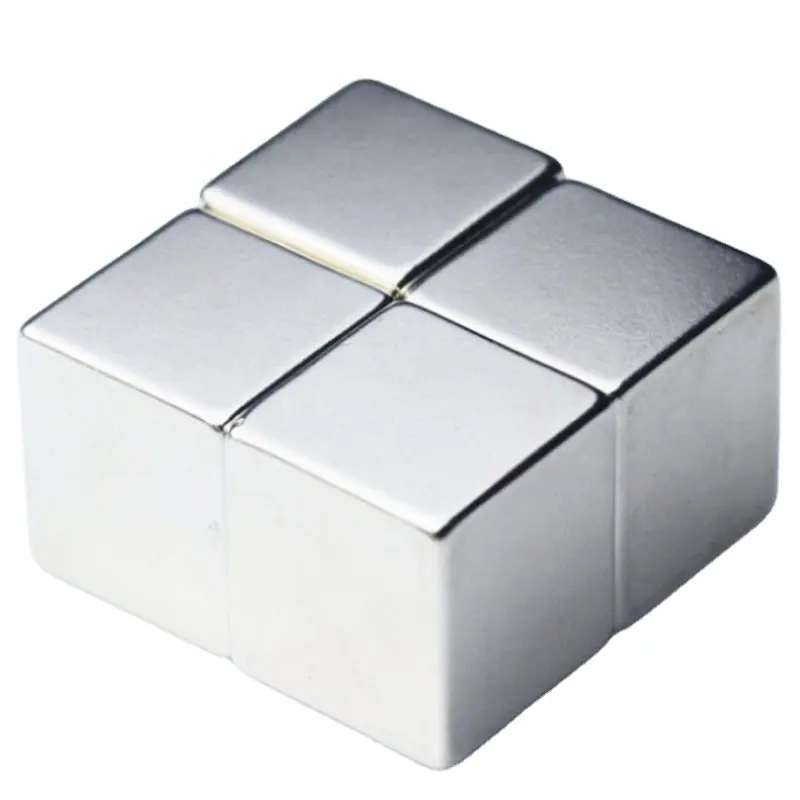 Magnet Neodymium bentuk kubus komersil Magnet bentuk segmen Neodymium