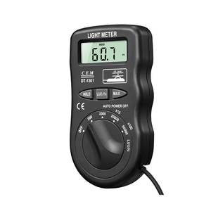 Parlaklık aydınlık ve parlaklık testi için CEM DT1301 çok fonksiyonlu taşınabilir ışık ölçer - Product Image 1