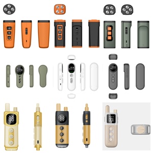 ODM新しいIDスマート犬のトレーニング襟ハンドヘルドリモコントーン、振動、静的刺激の1-15レベル - Product Image 5