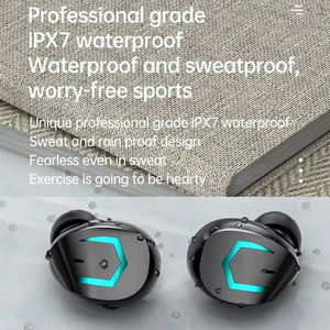 Yeni geliştirmek dijital güç ekran dokunmatik kontrol kulak Stereo M36 Tws acil güç ile telefon kulaklıklar için - Product Image 6