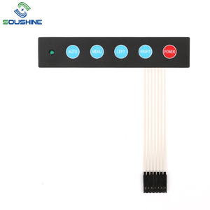 Teclado con interruptor de membrana con pantalla táctil para aplicaciones de electrodomésticos - Product Image 6