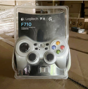 จอยควบคุมไร้สายสำหรับ Logitech, รองรับเกมแพดไร้สายแบบสั่นคู่รองรับเกม F710 - Product Image 2