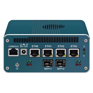 OEM 13th Network Computer Core I3 i5 i7 Industrial PC Box 2 * DDR5 4*2,5G Lan SFP X86 Consola Router Pfsense Firewall Mini PC - Product Image 1