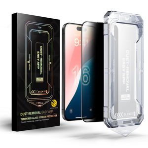 ฟิล์มกระจกนิรภัยกันฝุ่นปกป้องหน้าจออย่างง่ายสำหรับ iPhone 15 14 13 16 17 PRO MAX XR SE 6 7 8 PLUS - Product Image 1
